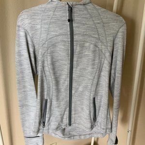Light gray Lululemon Define Jacket